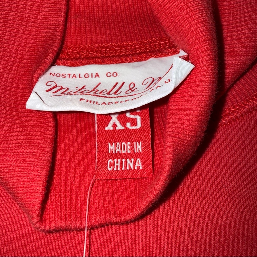 🆕 Mitchell & Ness Point Guard High Crew Neck Sweatshirt - Picture 6 of 11